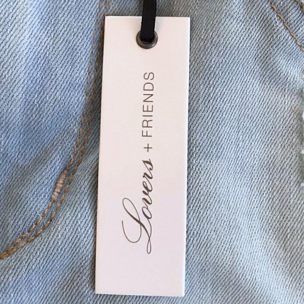LOVERS + FRIENDS Ricky Solana Distressed Jeans NWT - Picture 8 of 11